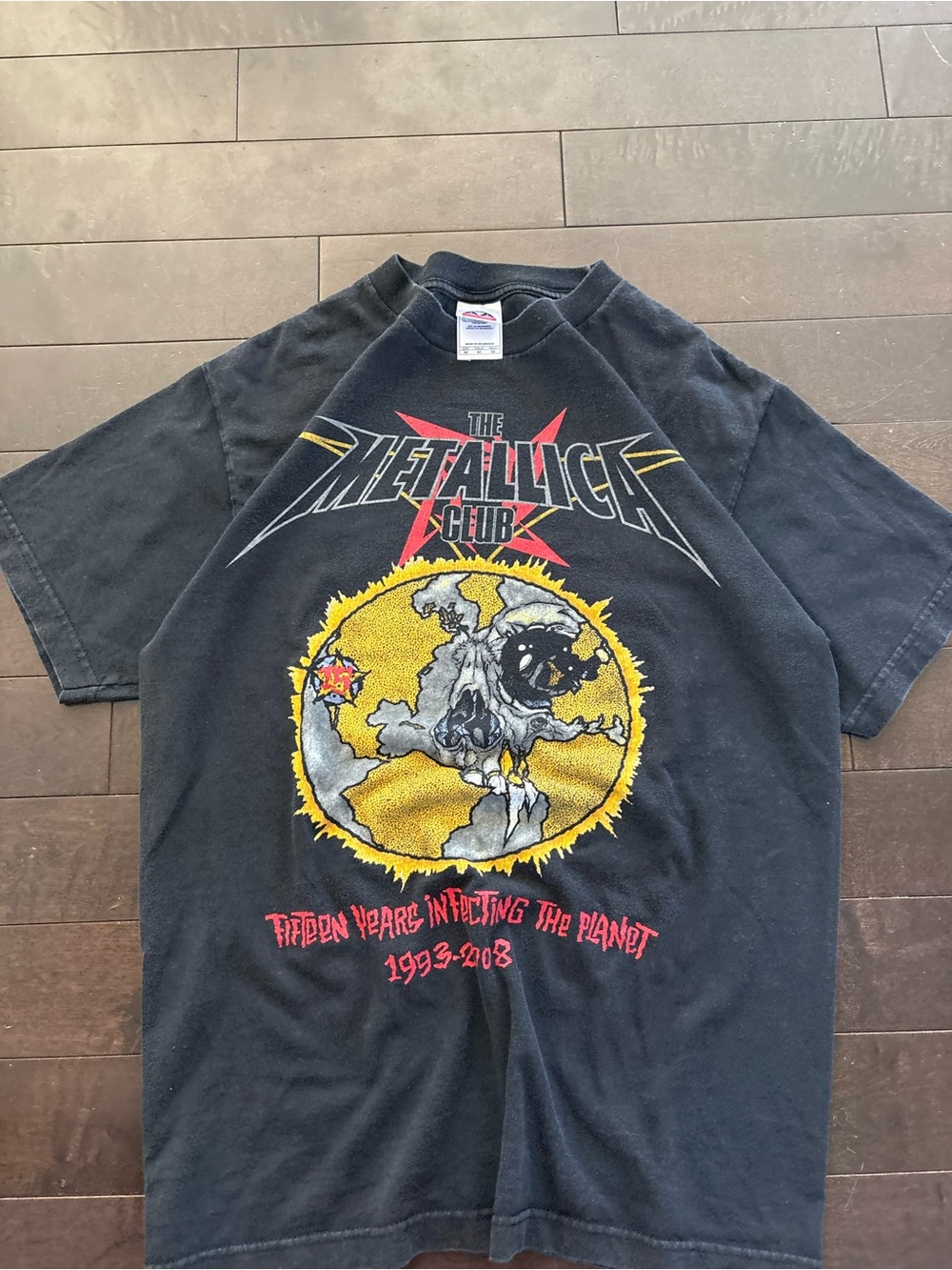 Vintage Metallica band tee